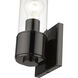 Quincy 1 Light 4.75 inch Black Chrome ADA Wall Sconce Wall Light