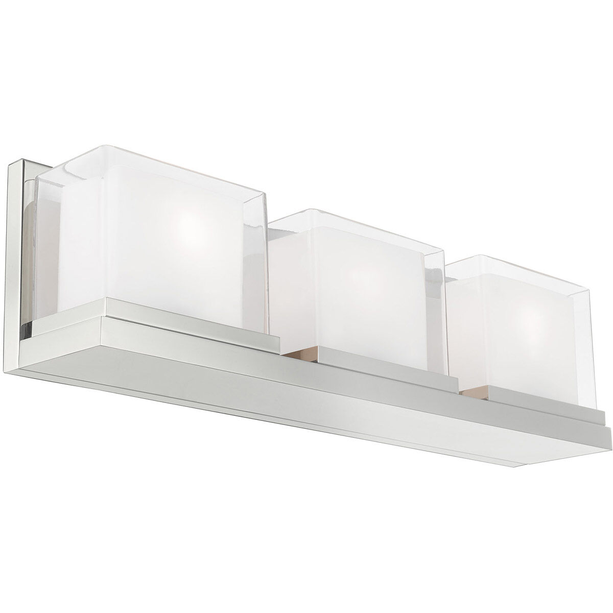 Duval 3 Light 24 inch Polished Chrome Bath Vanity Wall Light