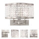 Grammercy 2 Light 12.25 inch Brushed Nickel Wall Sconce Wall Light