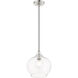Aldrich 1 Light 10 inch Brushed Nickel Pendant Ceiling Light