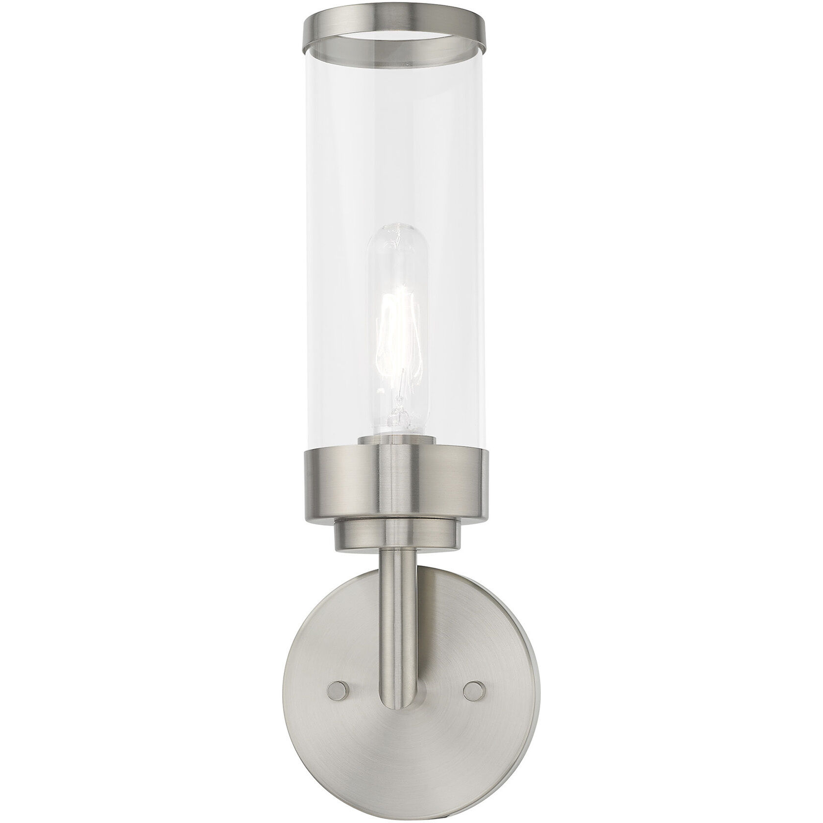 Hillcrest 1 Light 5 inch Brushed Nickel ADA ADA Wall Sconce Wall Light