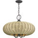 Summervine 5 Light 22 inch Bronze Pendant Chandelier Ceiling Light