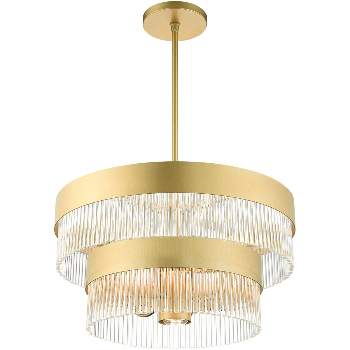 Norwich 7 Light 24 inch Soft Gold Chandelier Ceiling Light