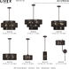 Acordia 5 Light 22 inch English Bronze Pendant Chandelier Ceiling Light