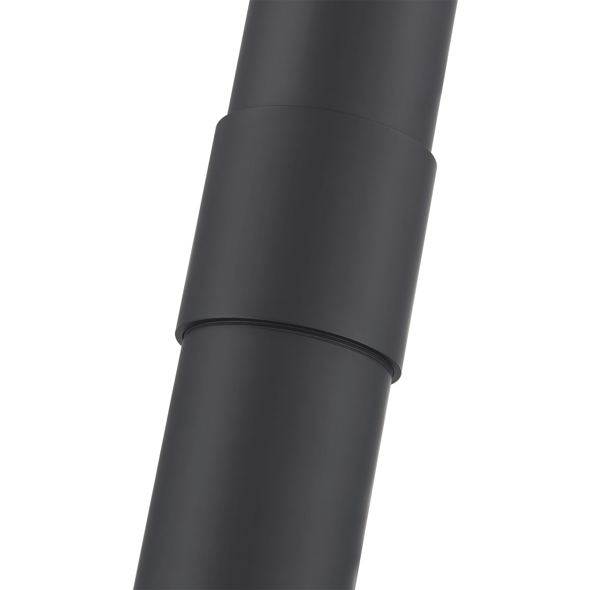 Nyack 3 Light 96.25 inch Black with Brushed Nickel Accents Outdoor 3 Head Post Light