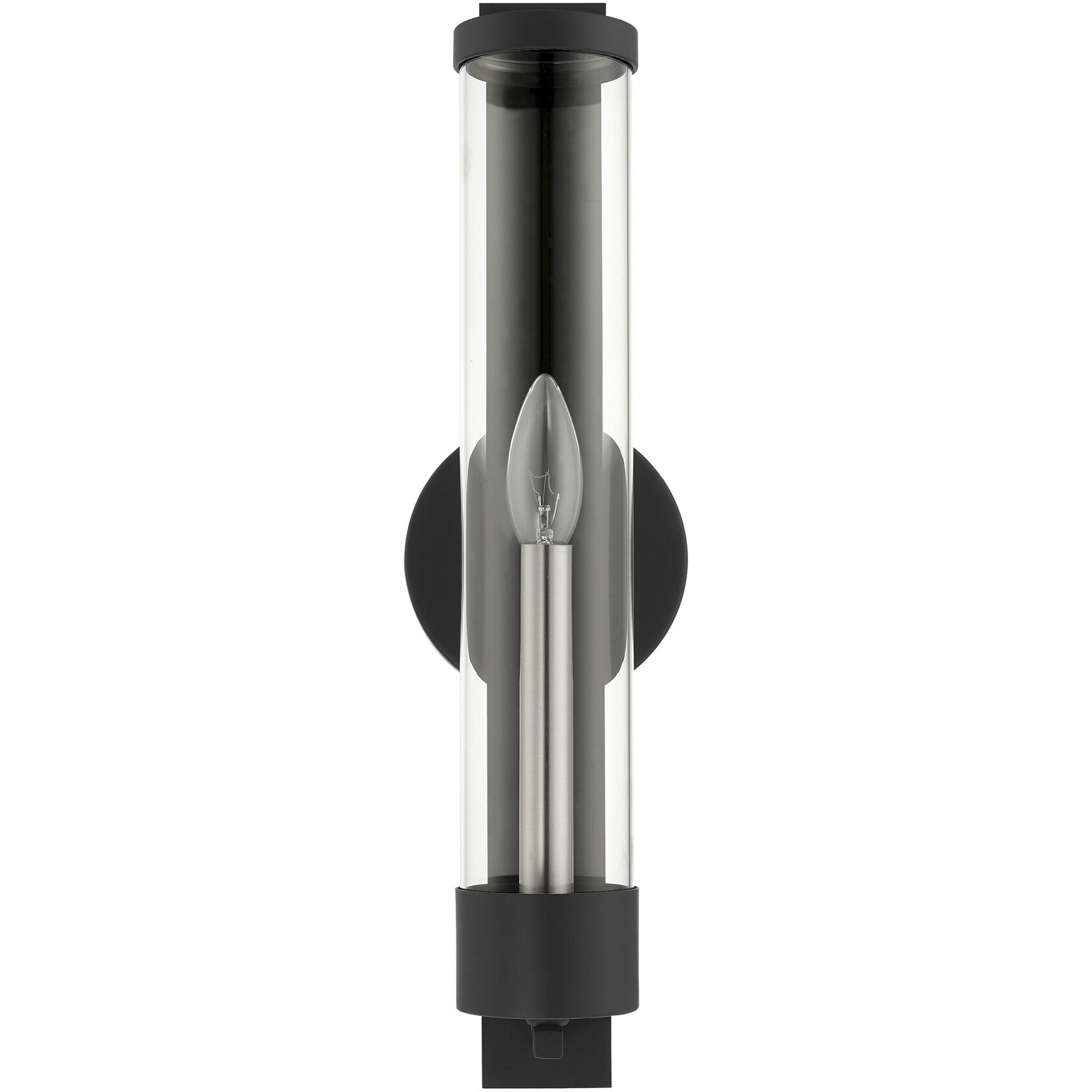 Castleton 1 Light 5 inch Black ADA ADA Single Sconce Wall Light