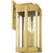 Lexington 4 Light 29 inch Natural Brass Outdoor Wall Lantern