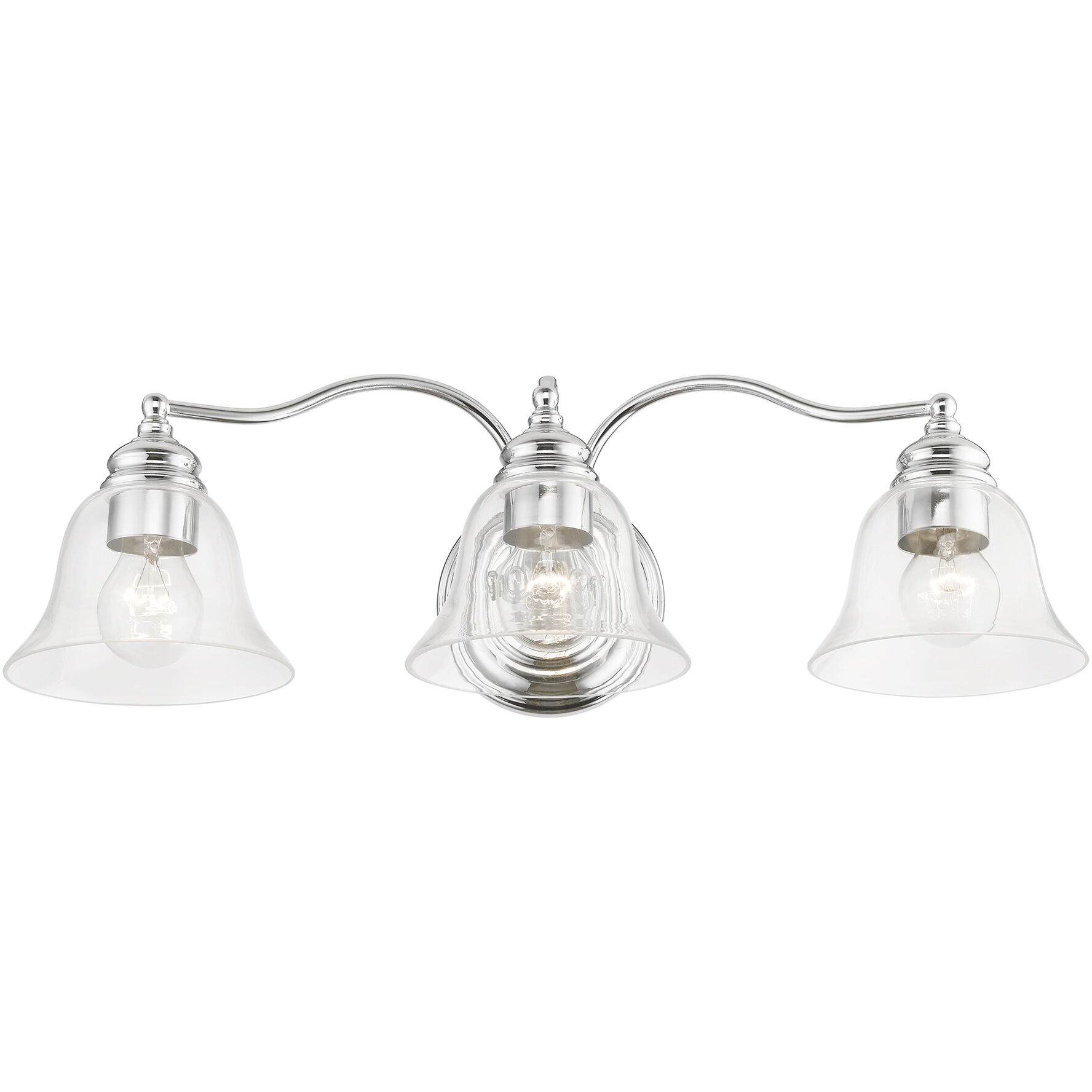 Moreland 3 Light 24 inch Polished Chrome Vanity Sconce Wall Light