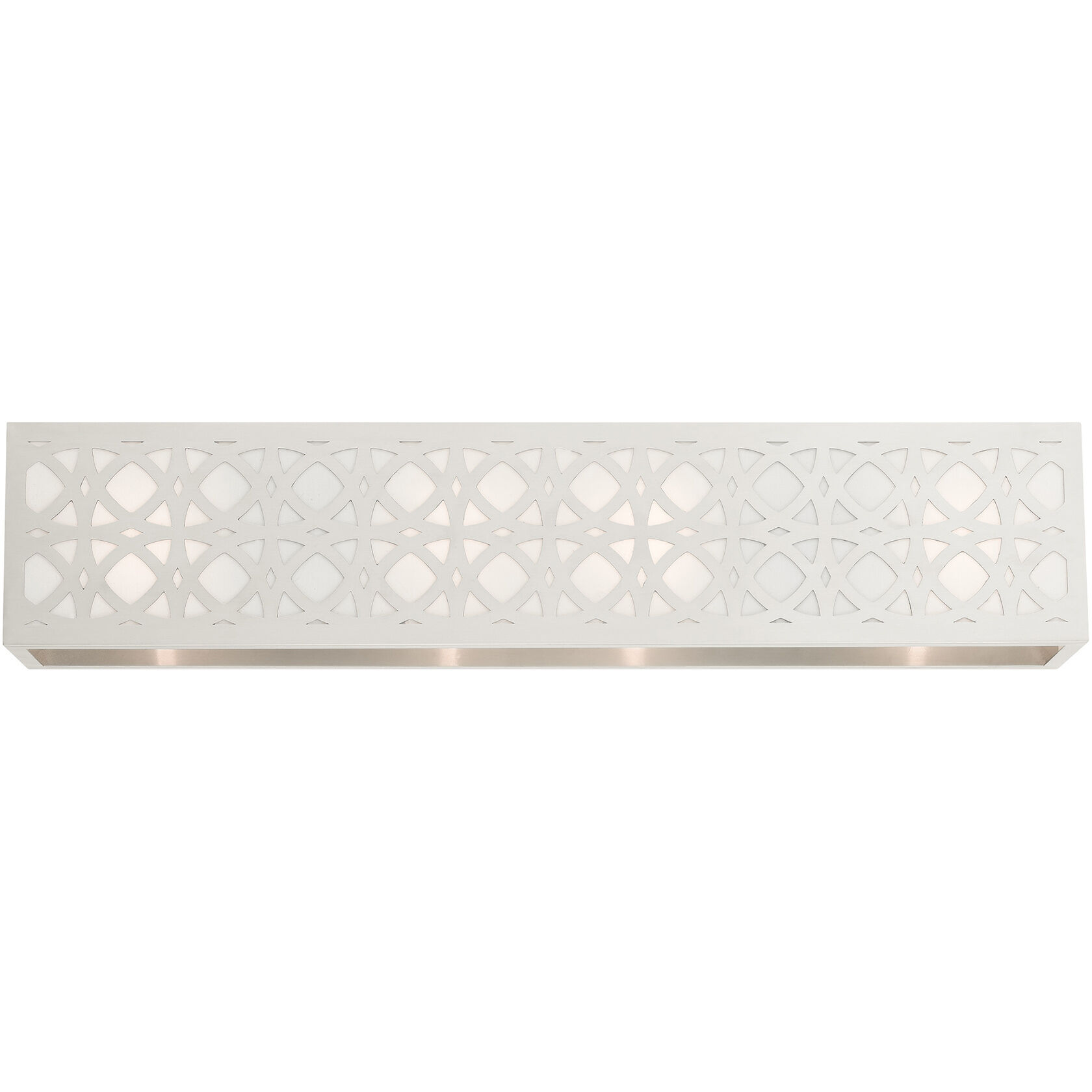 Calinda 4 Light 24 inch Brushed Nickel ADA Vanity Sconce Wall Light