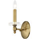 Bennington 1 Light 5 inch Antique Brass Wall Sconce Wall Light