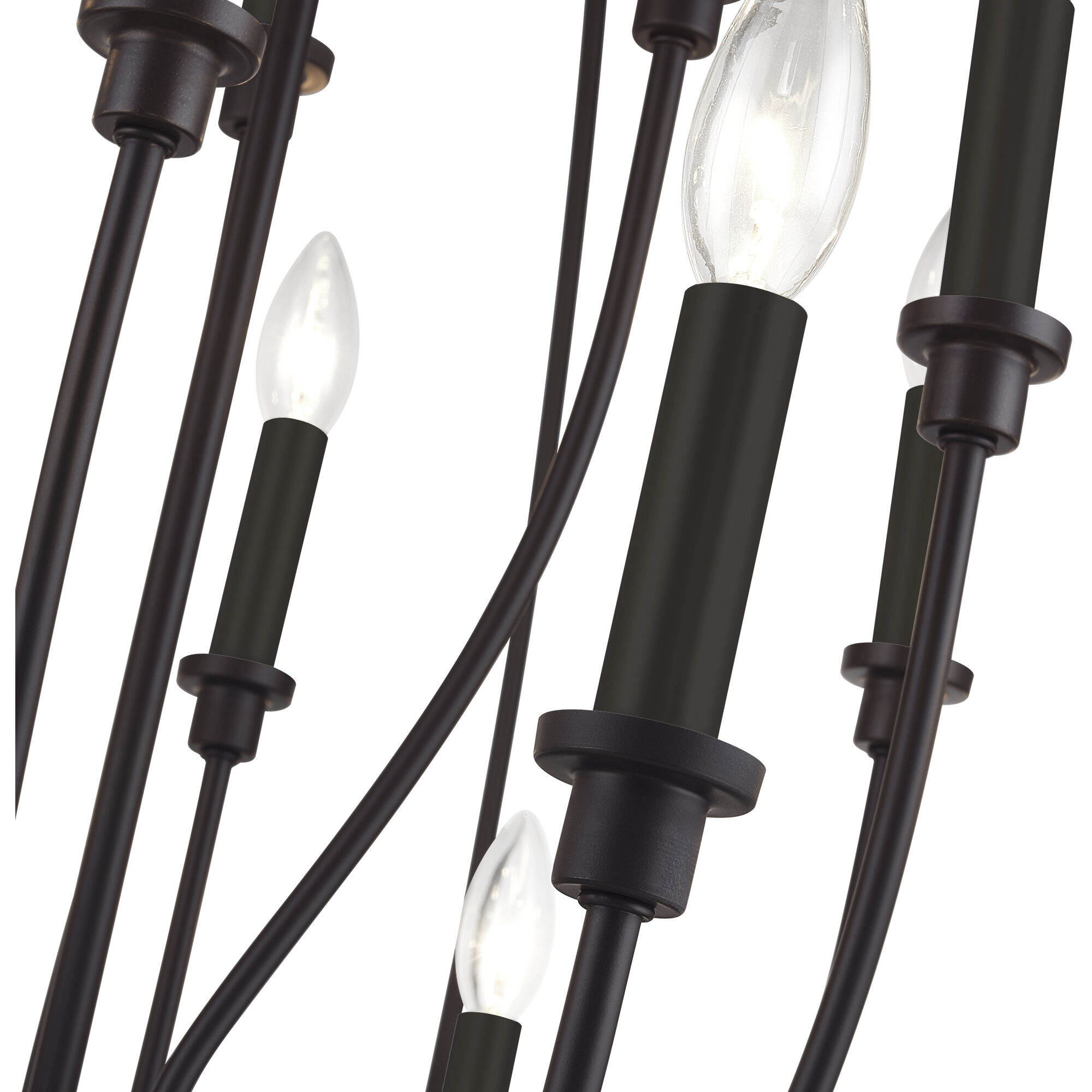 Milania 19 Light 48 inch Bronze Foyer Chandelier Ceiling Light