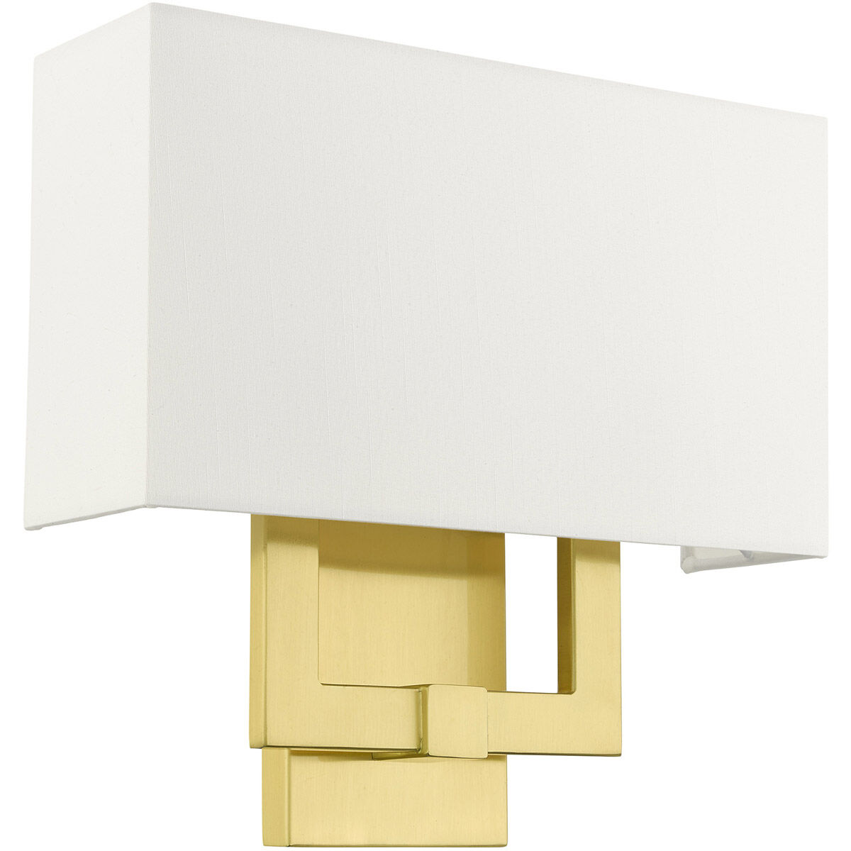 Meridian 2 Light 13 inch Satin Brass ADA ADA Sconce Wall Light