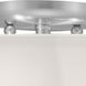 Somerset 2 Light 13 inch Brushed Nickel Semi-Flush Mount Ceiling Light