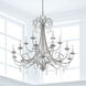 Daphne 18 Light 42 inch Polished Chrome Grande Foyer Chandelier Ceiling Light