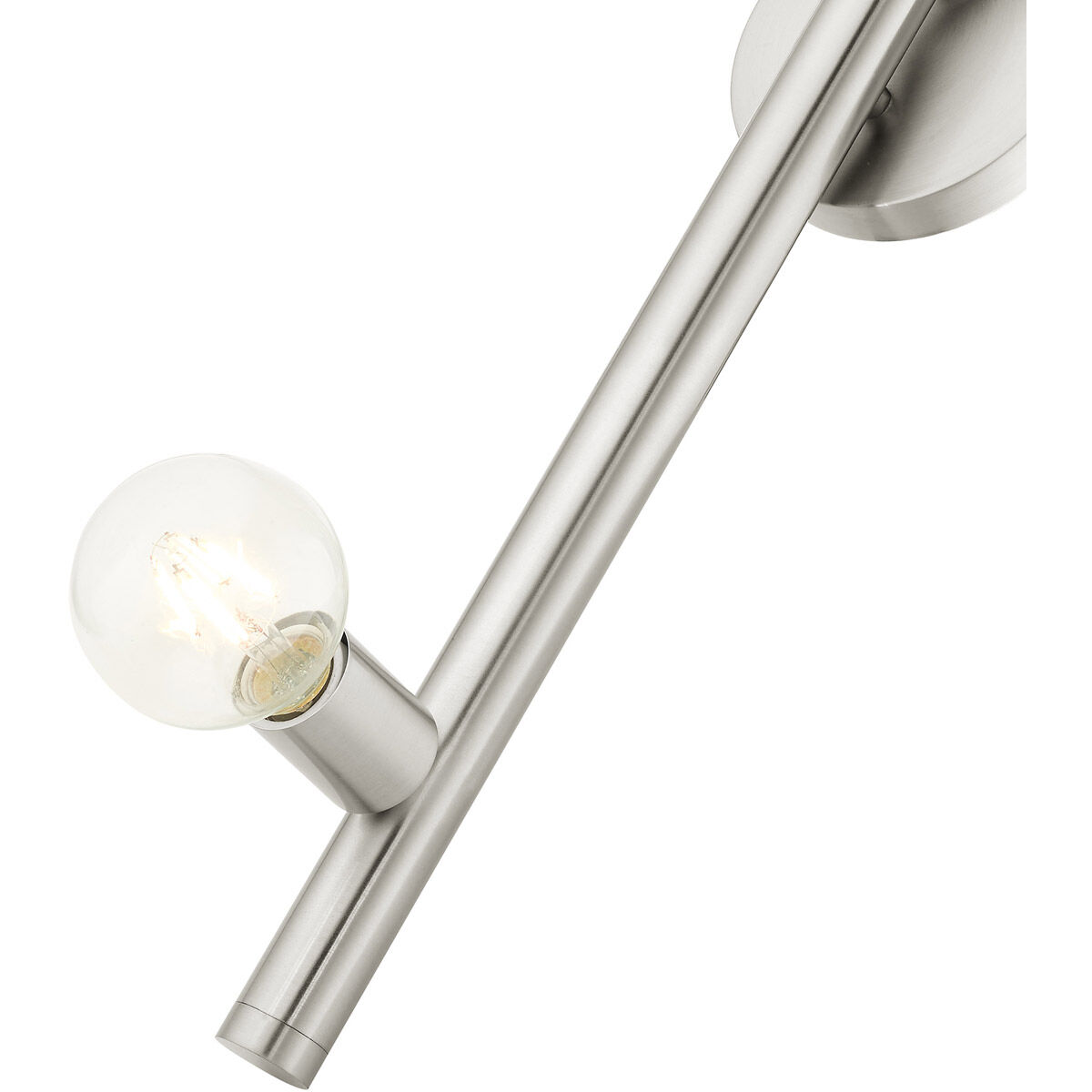 Bannister 1 Light 5 inch Brushed Nickel Wall Sconce Wall Light