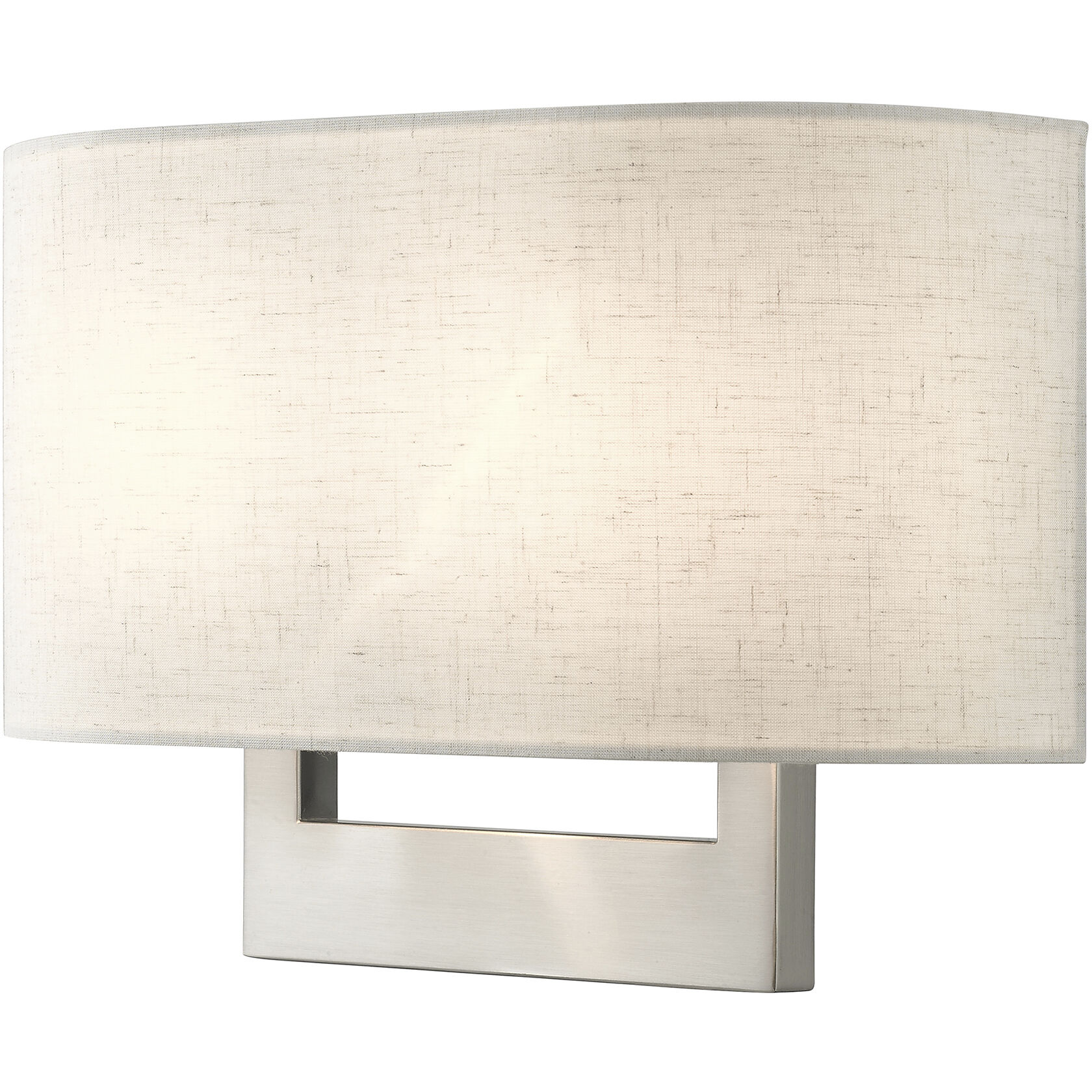 Allison Wall Sconce Wall Light in Brushed Nickel, Medium