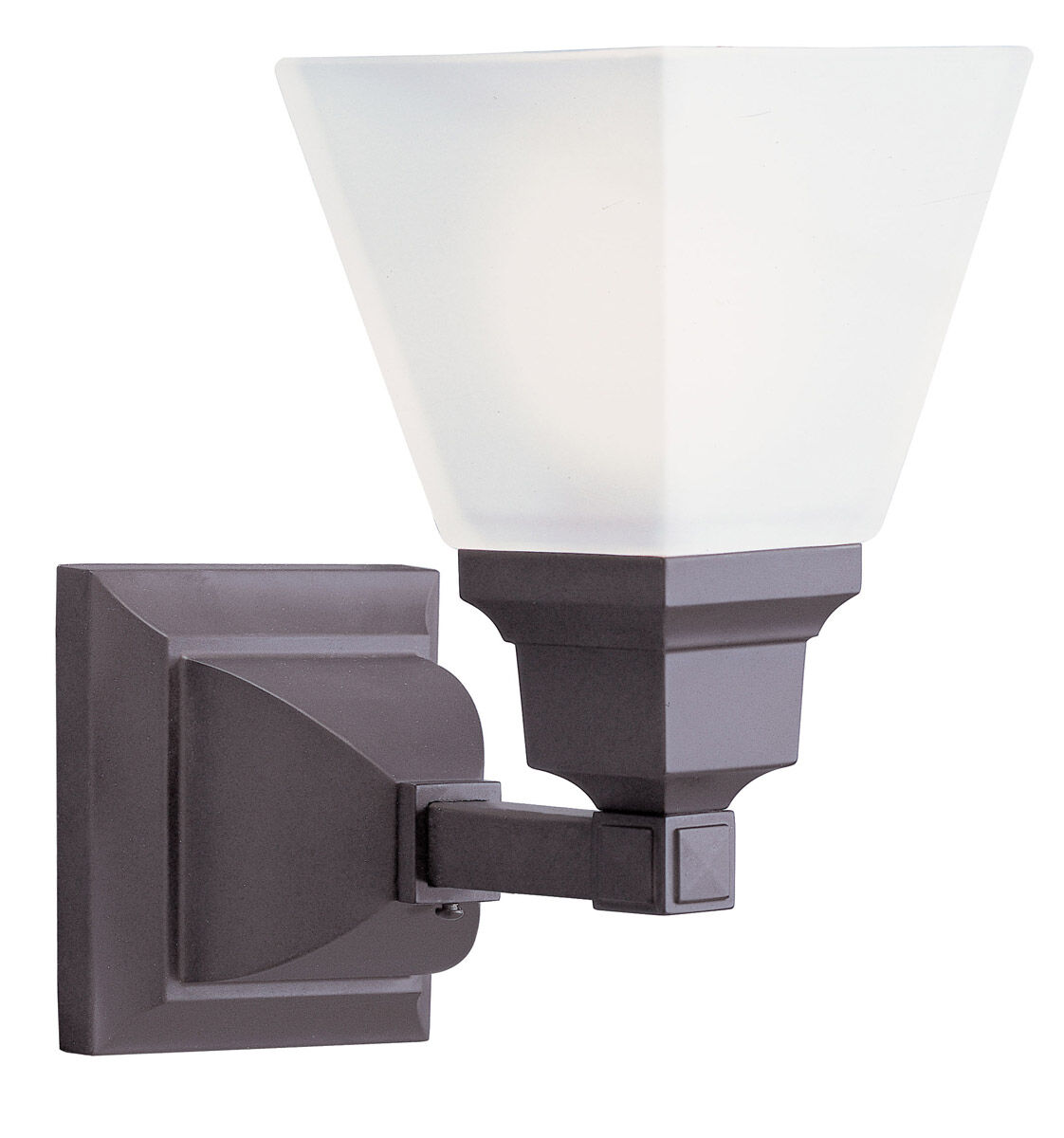 Mission 1 Light 5 inch Bronze Wall Sconce Wall Light