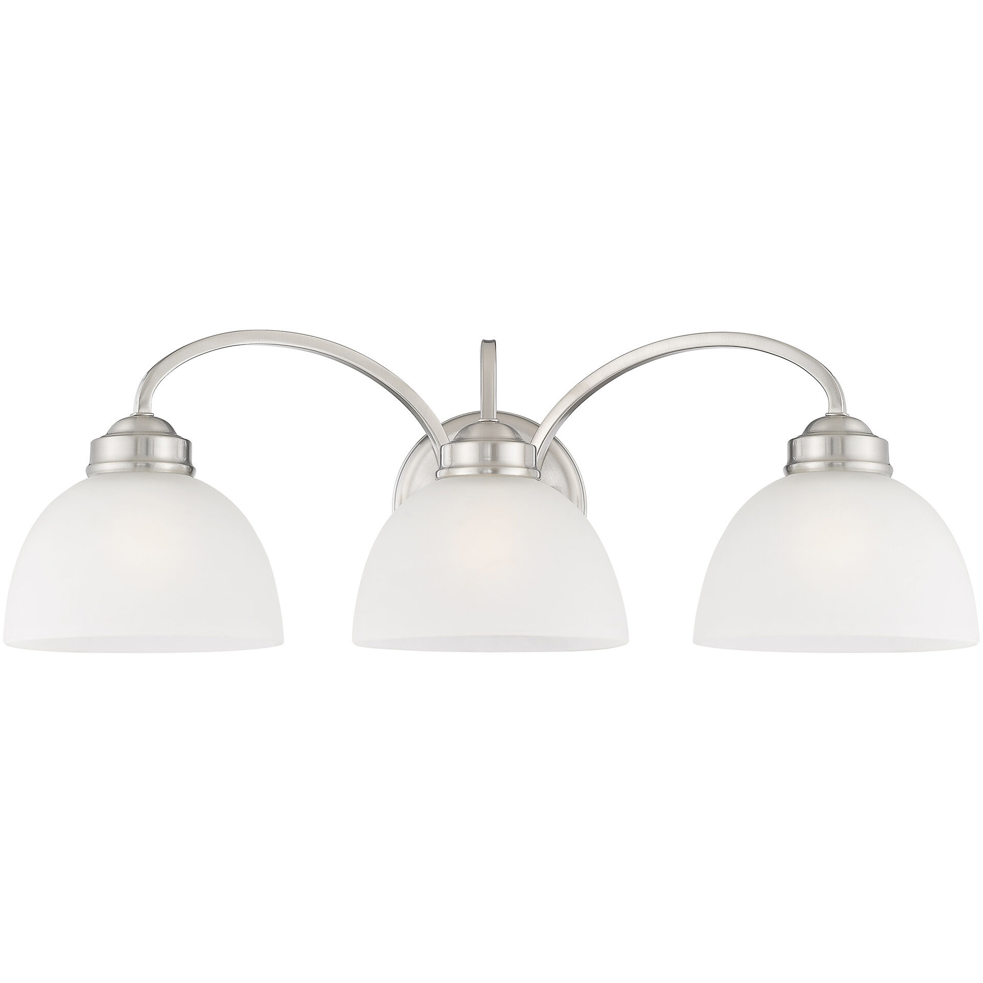 Somerset 3 Light 25 inch Brushed Nickel Bath Vanity Wall Light