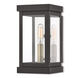 Hopewell 1 Light 9 inch Bronze Outdoor Wall Lantern