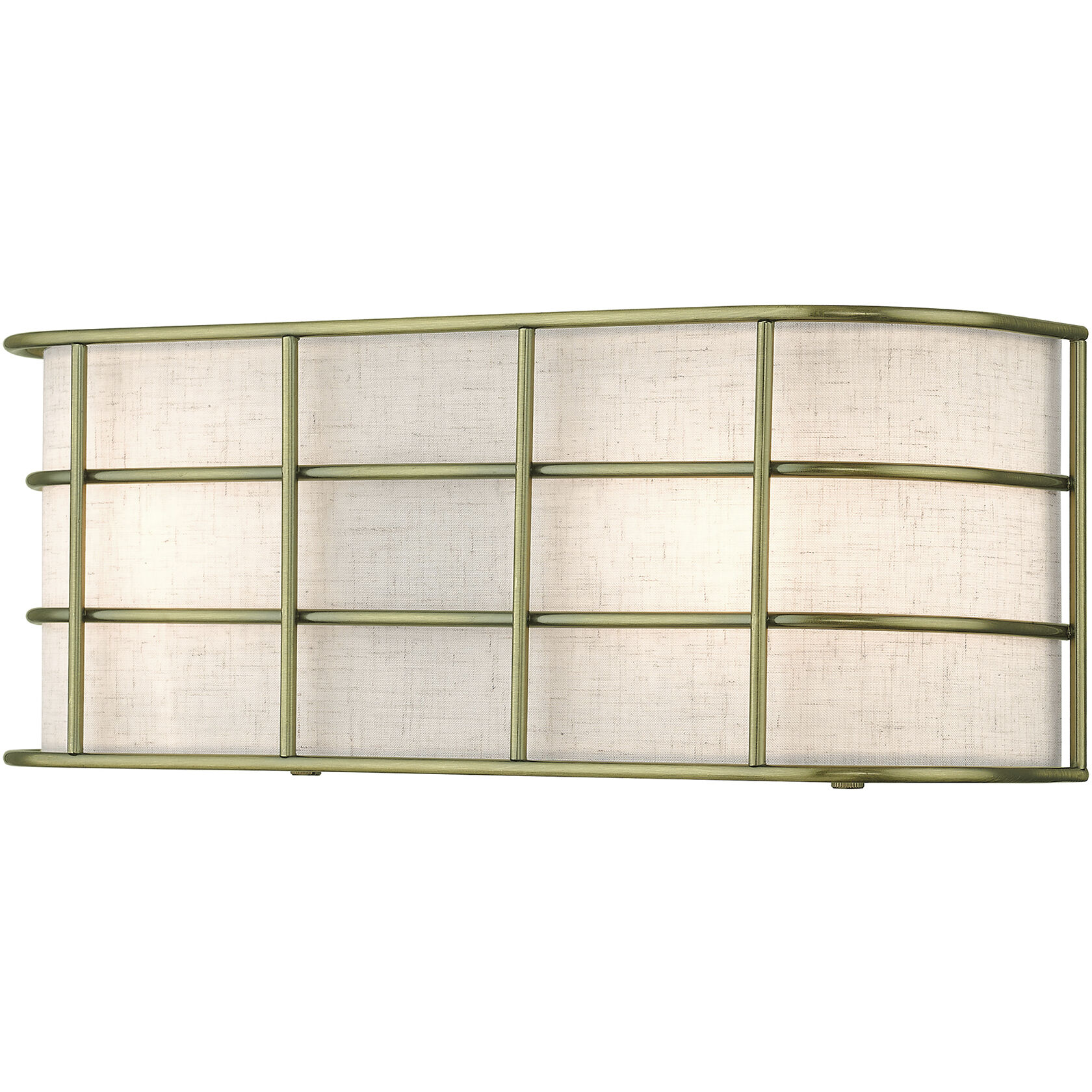 Blanchard 2 Light 14 inch Antique Brass ADA Wall Sconce Wall Light