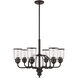 Lawrenceville 6 Light 26 inch Bronze Chandelier Ceiling Light