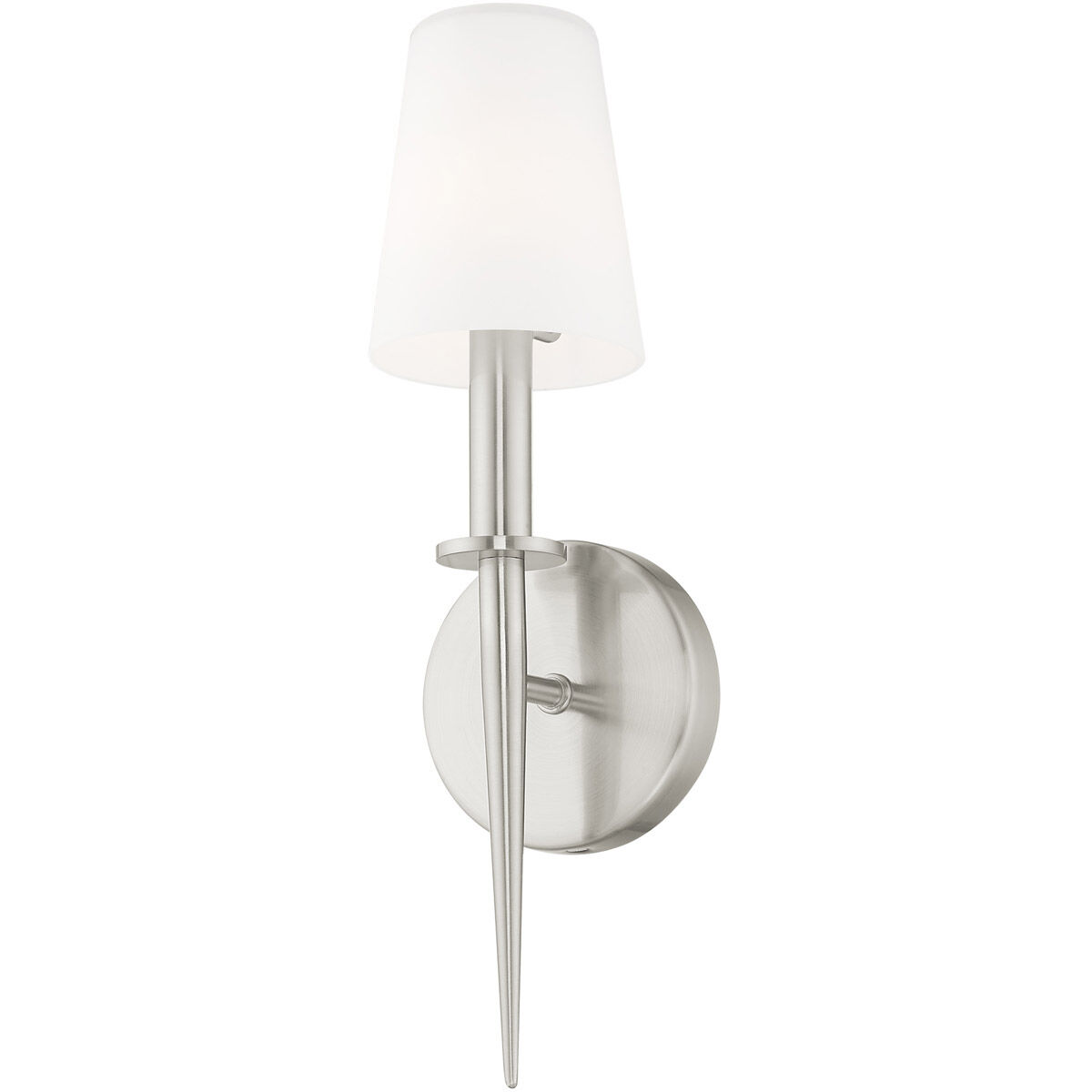 Witten 1 Light 4 inch Brushed Nickel ADA ADA Wall Sconce Wall Light