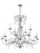 Daphne 15 Light 36 inch Polished Chrome Foyer Chandelier Ceiling Light