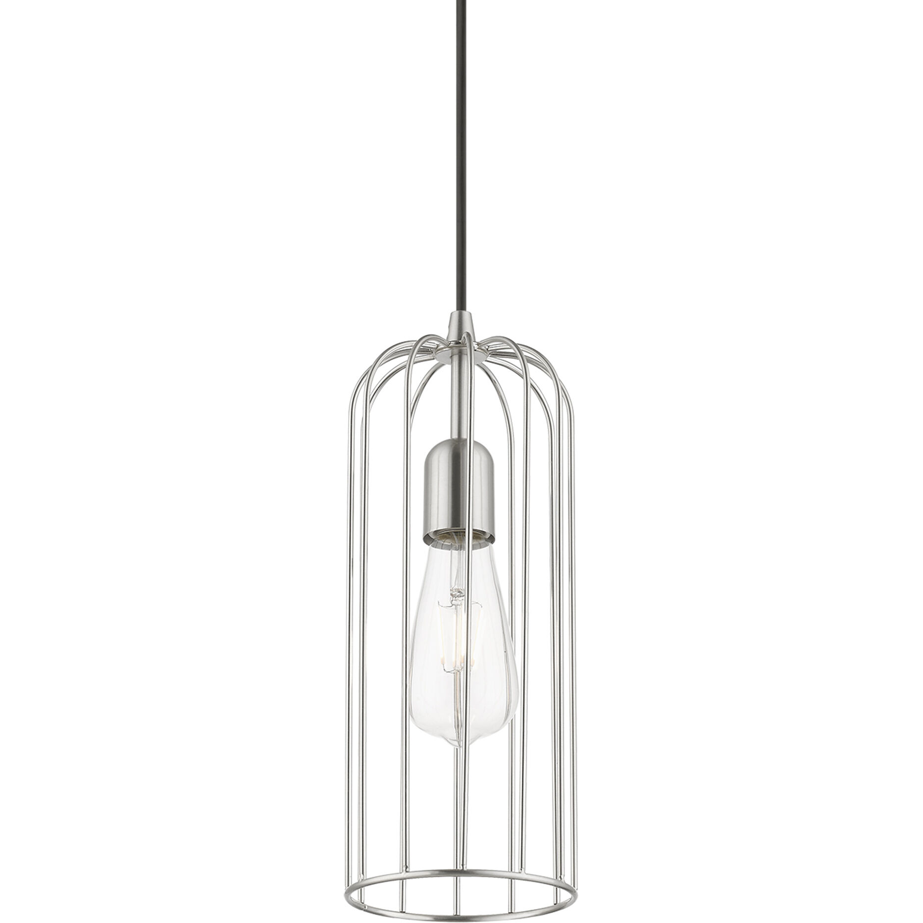 Glenbrook 1 Light 5 inch Brushed Nickel Pendant Ceiling Light