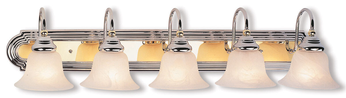 Belmont 5 Light 36.00 inch Bathroom Vanity Light