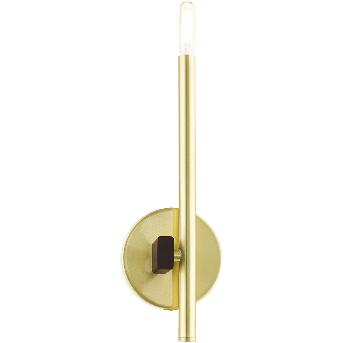 Denmark 1 Light 5 inch Satin Brass ADA ADA Single Sconce Wall Light