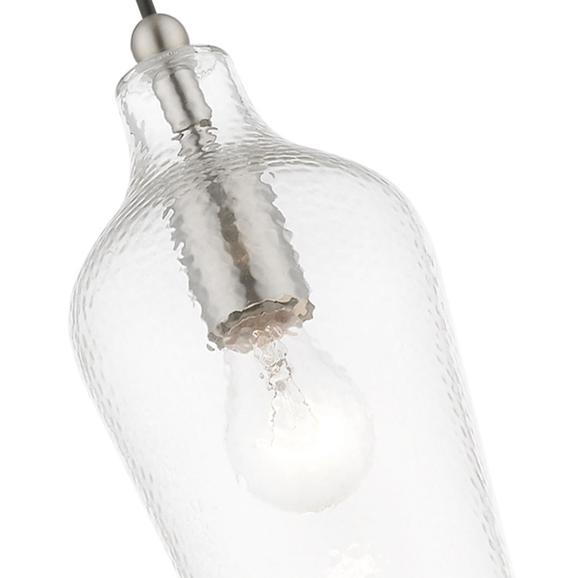 Avery 1 Light 5 inch Brushed Nickel Mini Pendant Ceiling Light