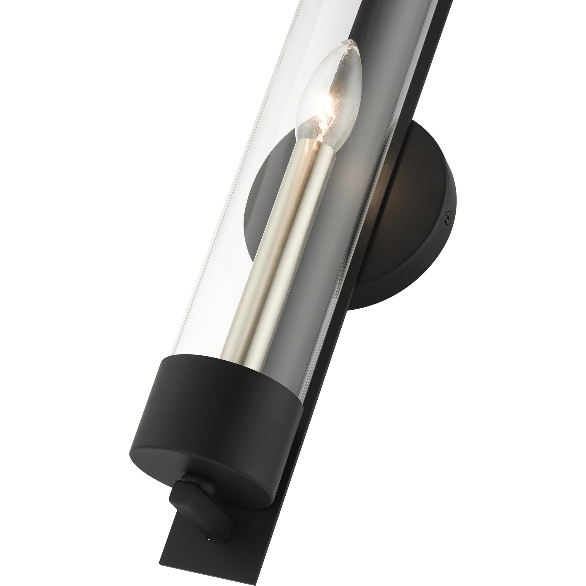 Castleton 1 Light 5 inch Black ADA ADA Single Sconce Wall Light