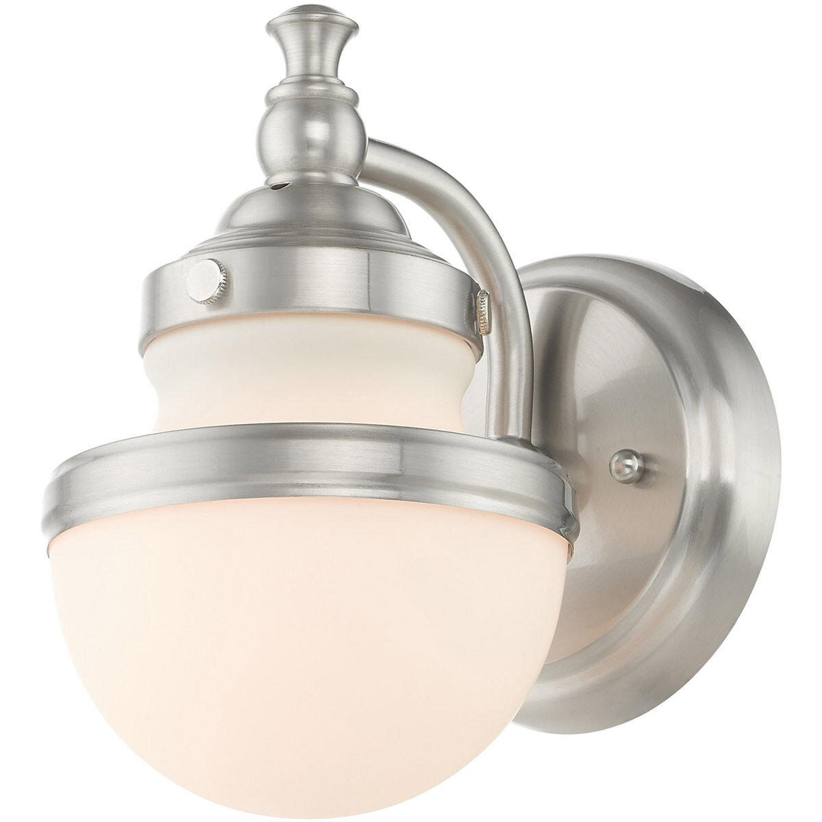 Oldwick 1 Light 6 inch Brushed Nickel Bath Vanity/Wall Sconce Wall Light