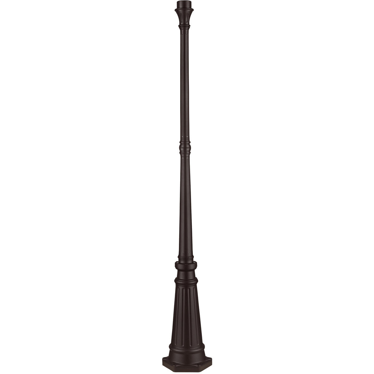 Outdoor 74 inch Bronze Outdoor Cast Aluminum Post
