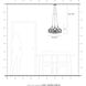 Waldorf 3 Light 21 inch Brushed Aluminum Cluster Pendant Ceiling Light