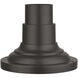 Outdoor Pier Mount Adapters 6.5 inch Bronze Pier Mount Adapter