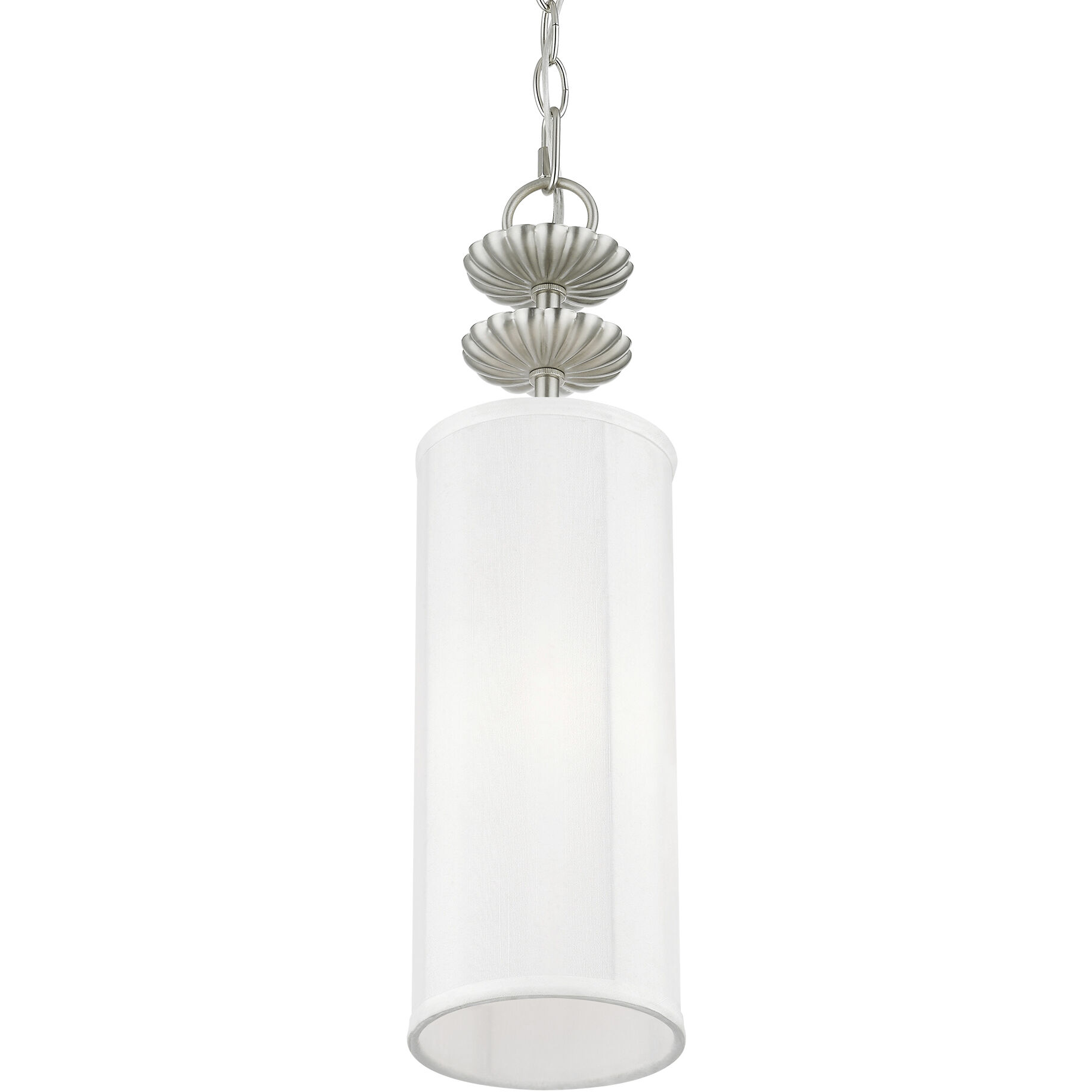 Brookdale 1 Light 5 inch Brushed Nickel Mini Pendant Ceiling Light