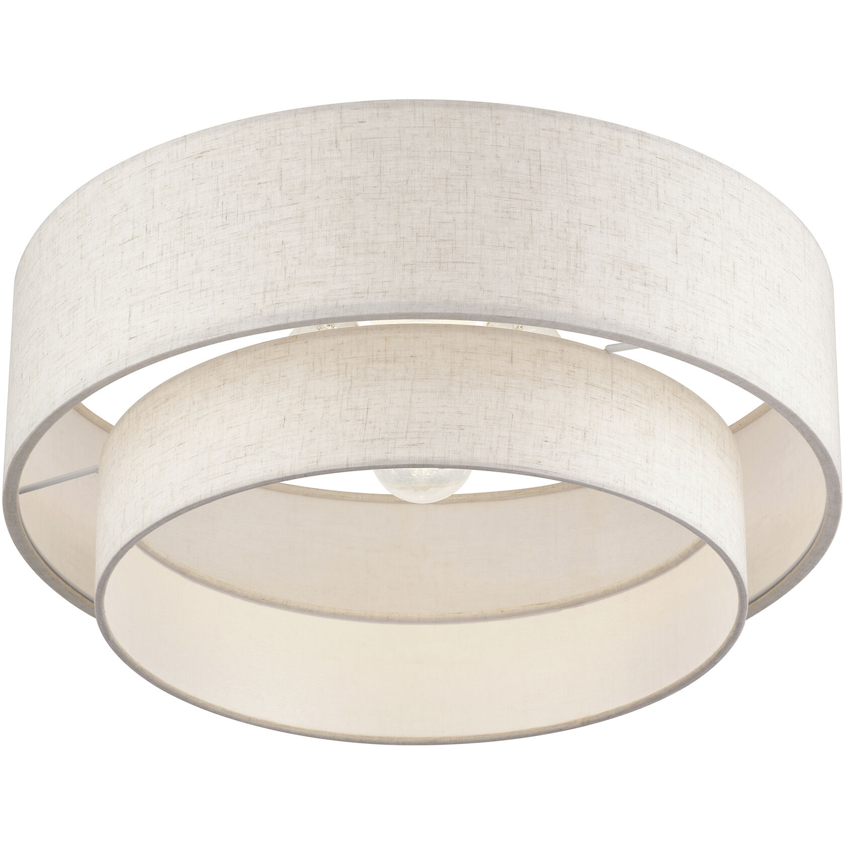 Manorwood 3 Light 18 inch Antique Brass Semi Flush Mount Ceiling Light, Large