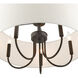 Blossom 5 Light 22 inch English Bronze Pendant Chandelier Ceiling Light