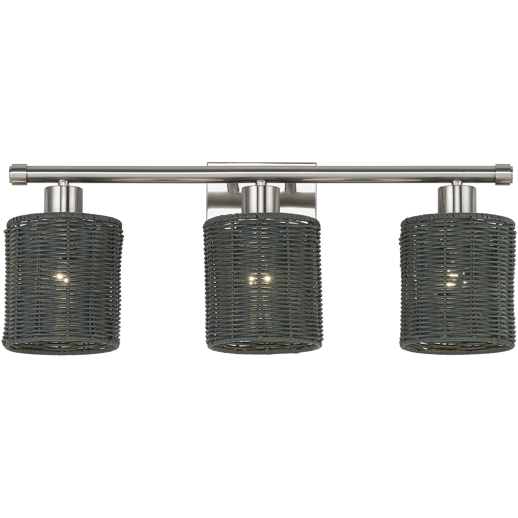 Weavington 3 Light 23.5 inch Brushed Nickel Vanity Wall Sconce Wall Light