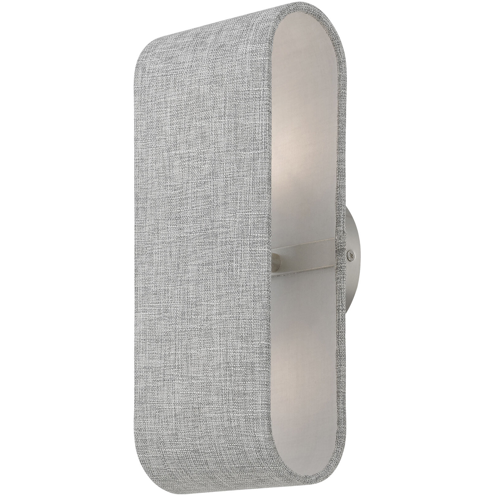 Dakota 2 Light 13 inch Brushed Nickel ADA Sconce Wall Light