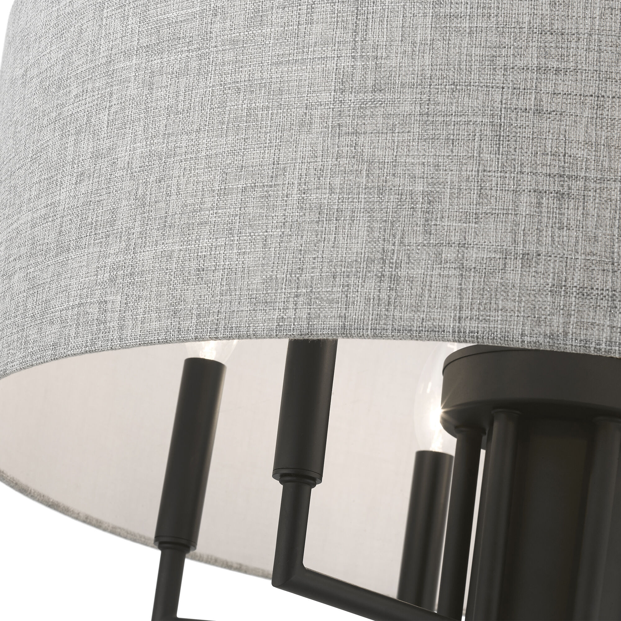 Dakota 7 Light 24 inch Black Pendant Chandelier Ceiling Light