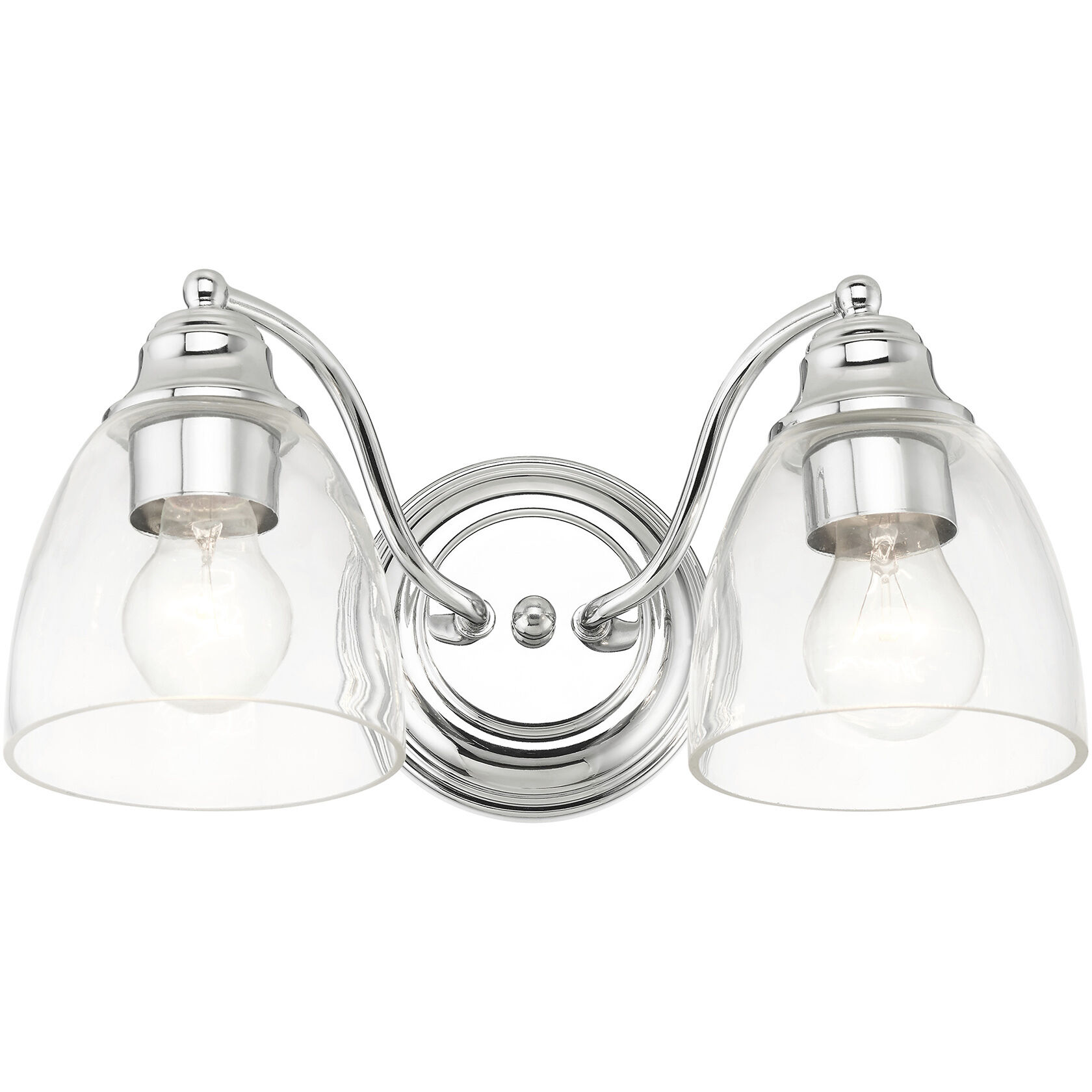 Montgomery 2 Light 14 inch Polished Chrome Vanity Sconce Wall Light