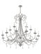 Daphne 18 Light 42 inch Polished Chrome Grande Foyer Chandelier Ceiling Light