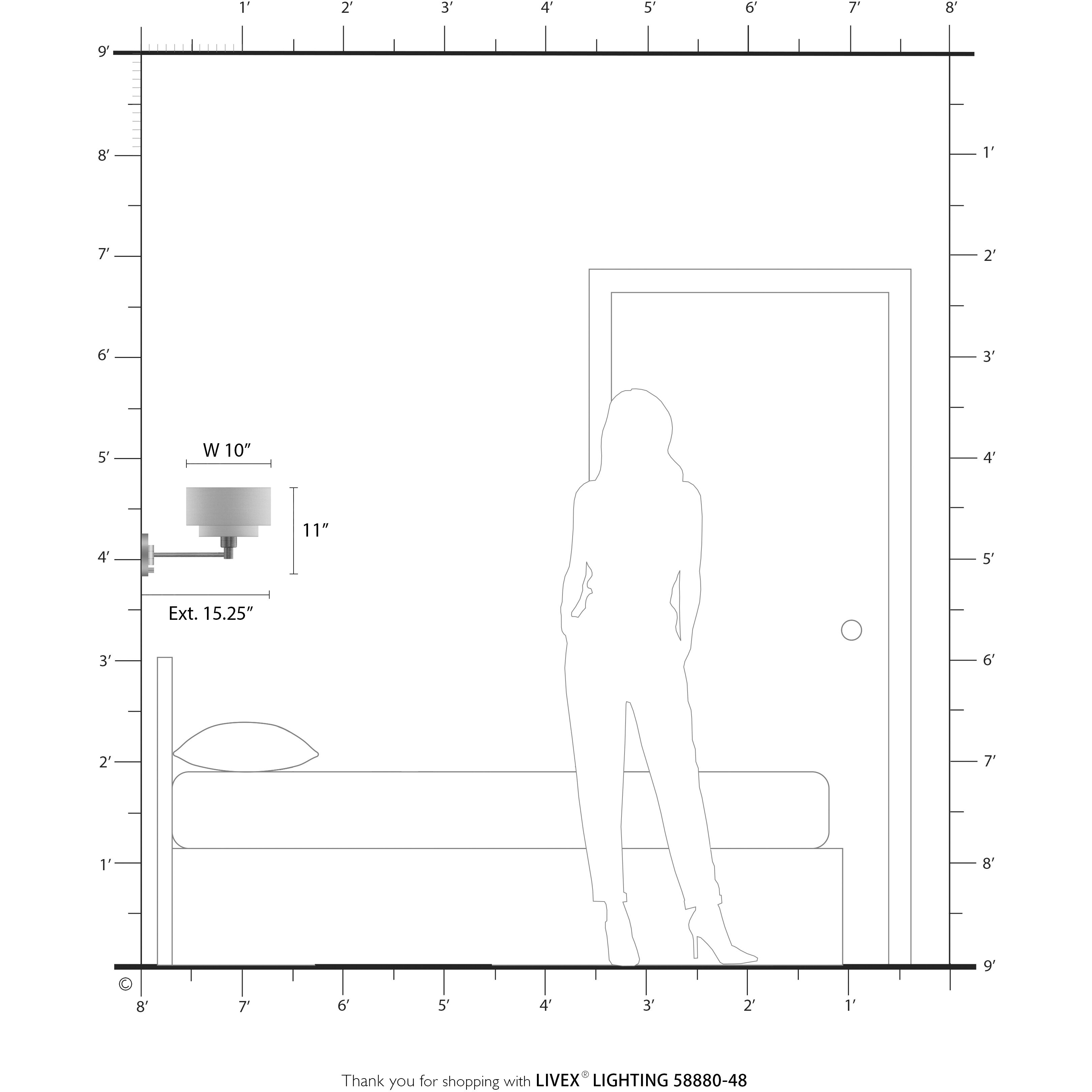 Bellingham 15.25 inch 60.00 watt Antique Gold Leaf Swing Arm Wall Lamp Wall Light