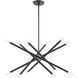 Soho 12 Light 28 inch Scandinavian Gray Chandelier Ceiling Light 