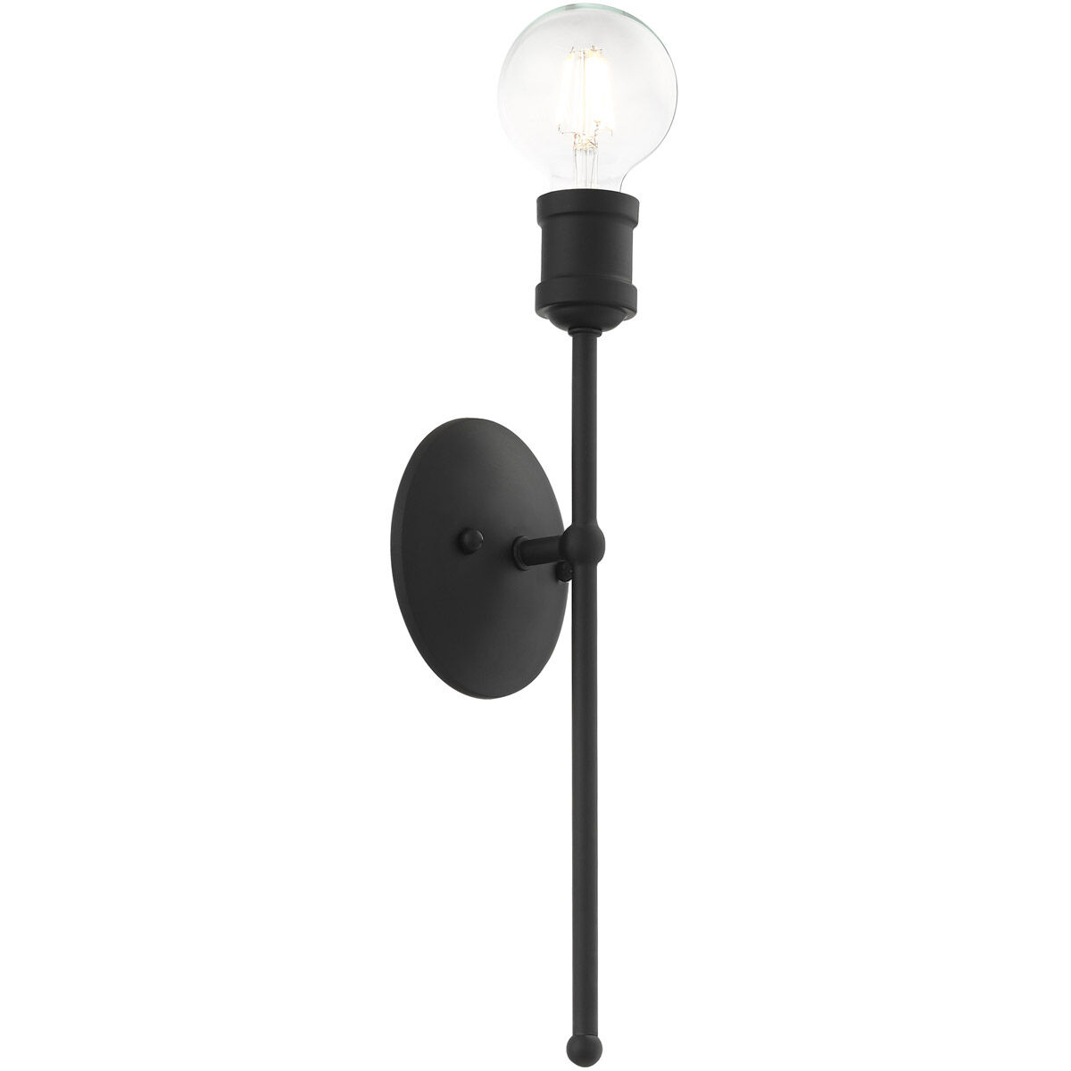 Lansdale 1 Light 5 inch Black ADA Sconce Wall Light