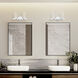 Munich 2 Light 14.5 inch Polished Chrome Vanity Sconce Wall Light