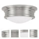 Astor 2 Light 13 inch Brushed Nickel Flush Mount Ceiling Light