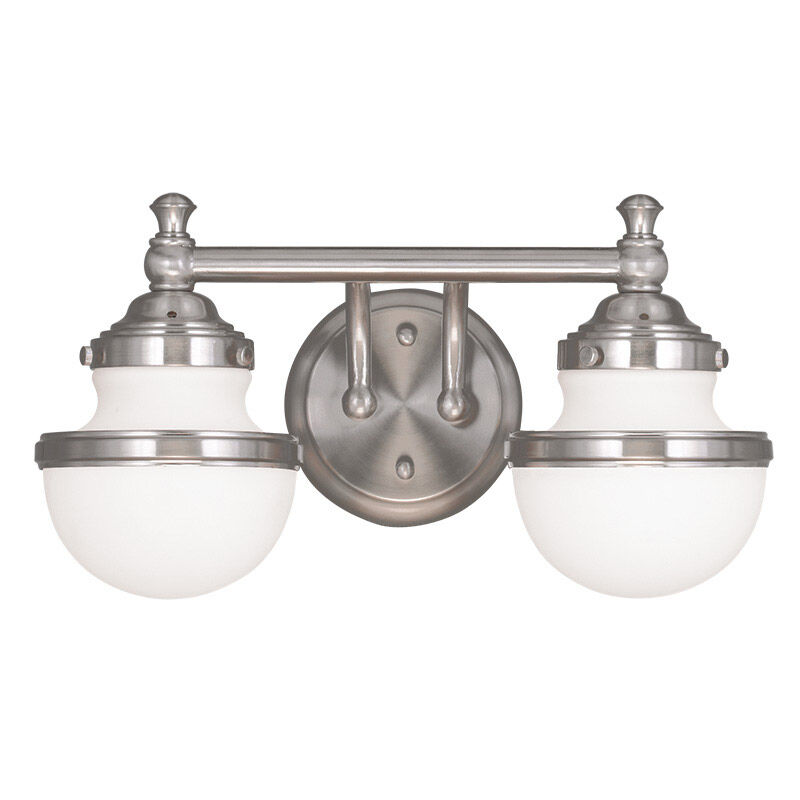 Oldwick 2 Light 15.00 inch Bathroom Vanity Light